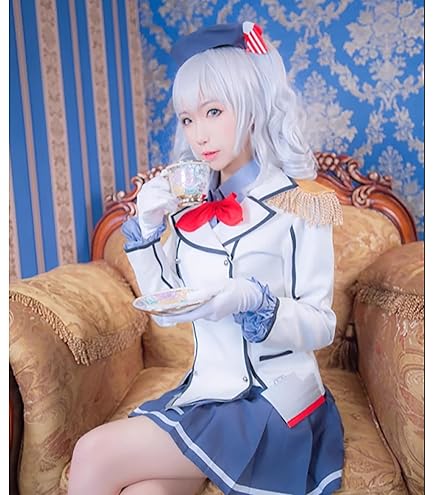 鹿島 コスプレ 艦これ ウィッグ 衣装 Mサイズ セット Amazon.co.jp: 艦隊これくしょん 鹿島 コスプレ 制服 艦娘 かしま